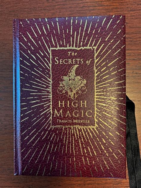 The secrets of high magic francis melville pdf